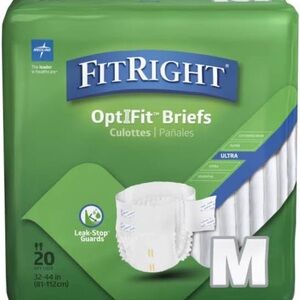 Medline FitRight Adult Briefs/Diapers